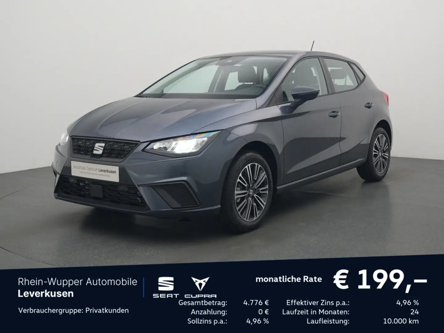 SEAT Ibiza TSI DSG Style Edition LED ACC KAM PDC S Schwarz - 1
