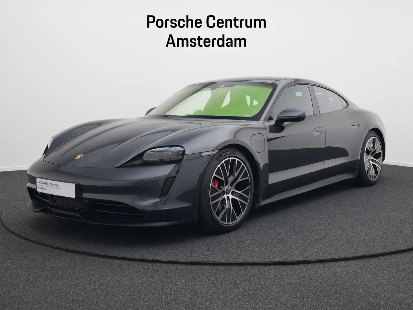 Porsche Taycan 4S Grijs - 1