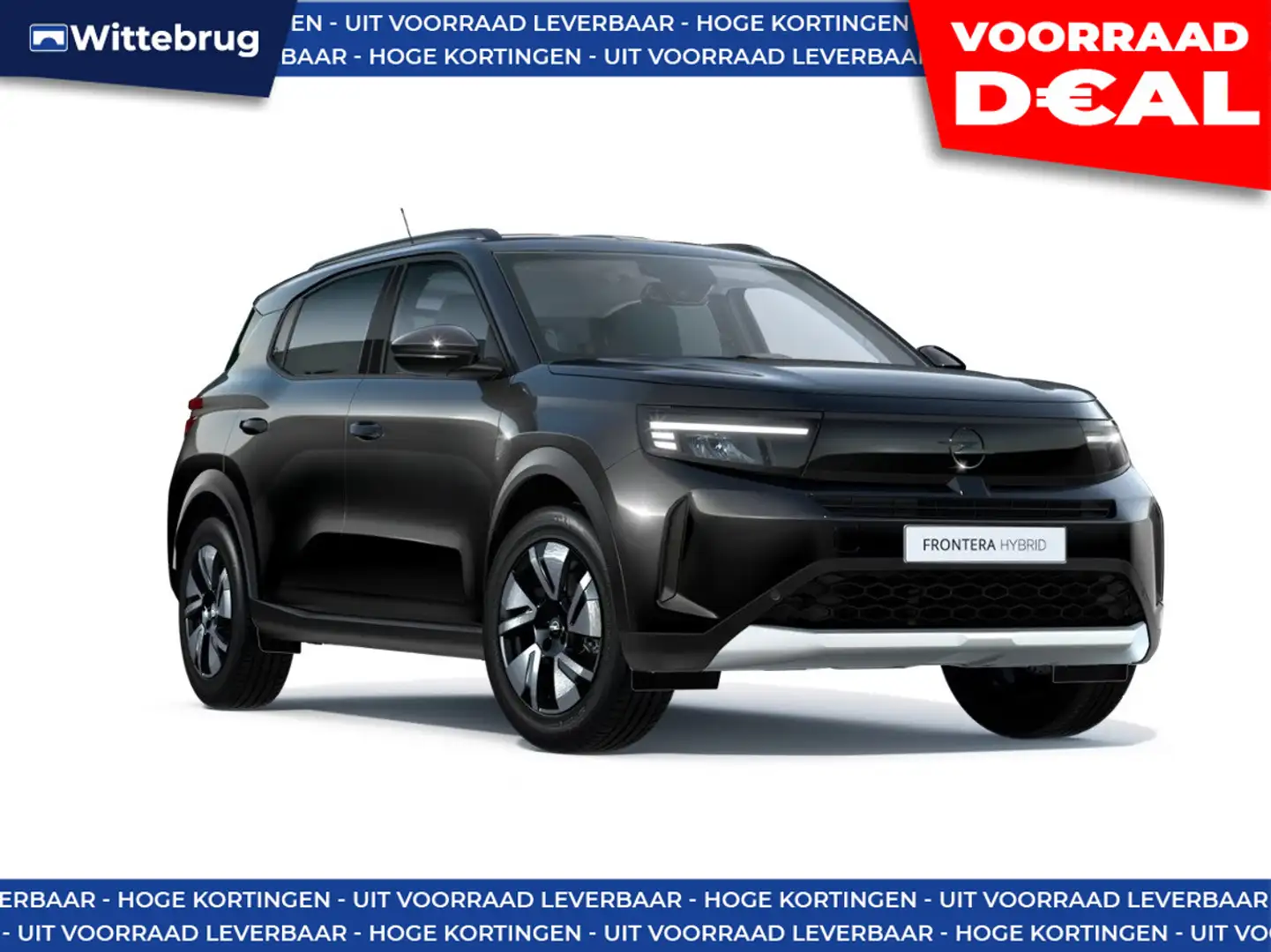 Opel Frontera 1.2 Turbo Hybrid GS | NIEUWE AUTO! - UIT VOORRAAD Nero - 1