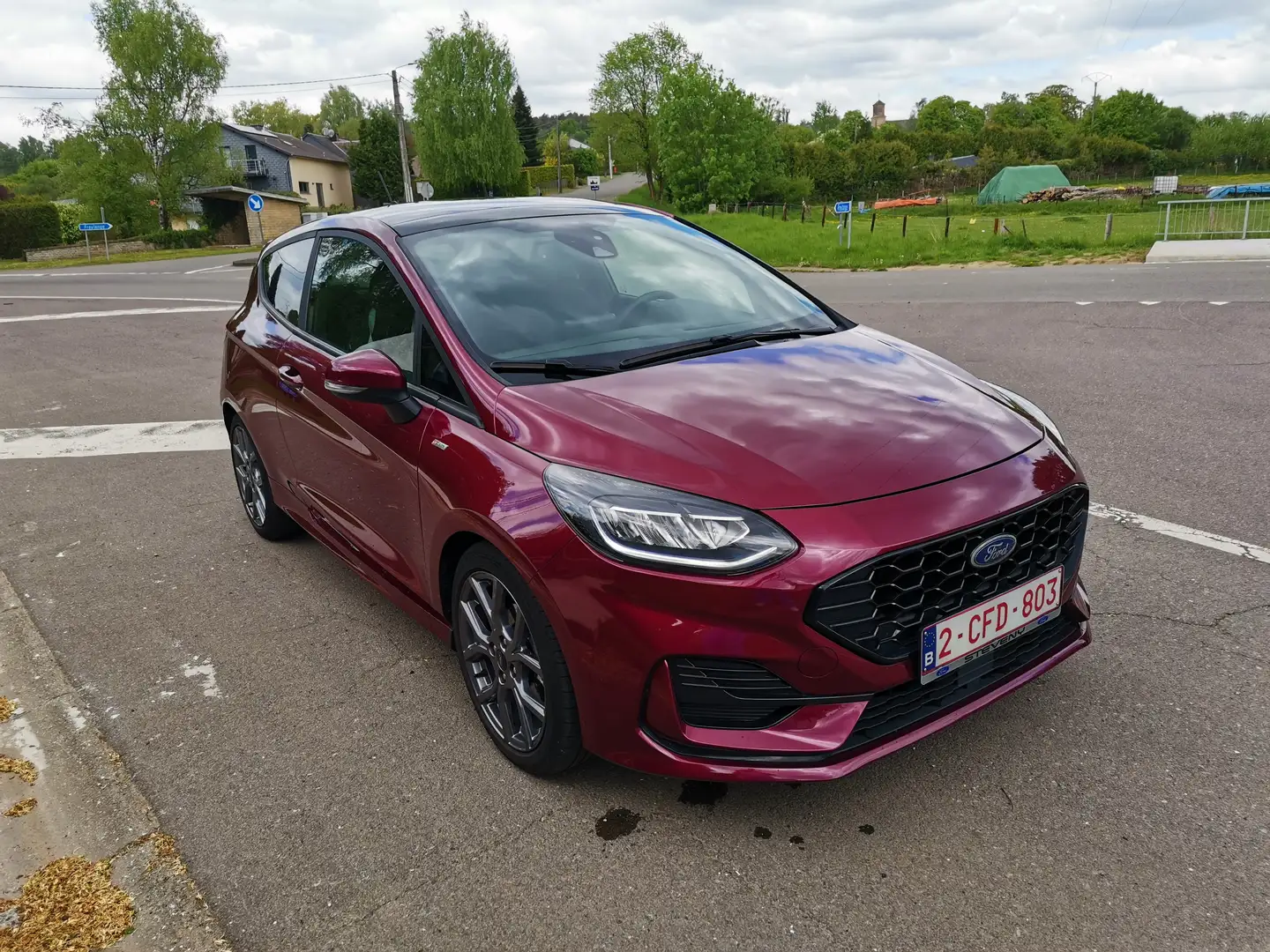 Ford Fiesta Fiesta 1.0 EcoBoost MHEV ST-Line Violet - 1