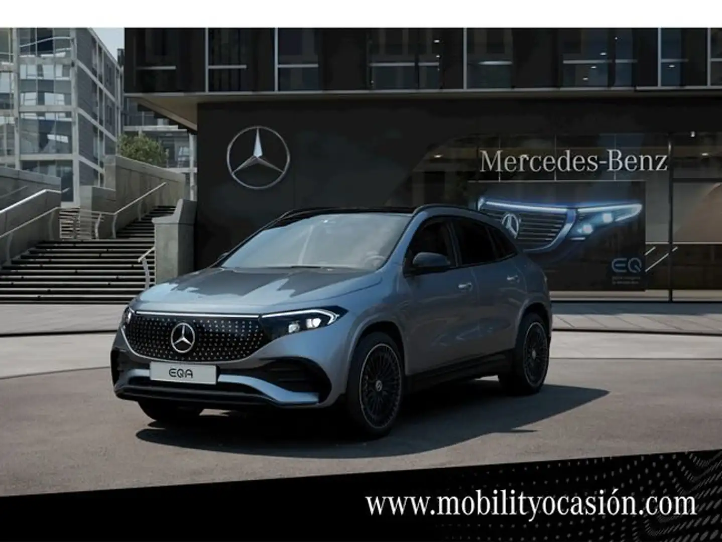 Mercedes-Benz EQA 250+ + amg line Plateado - 1