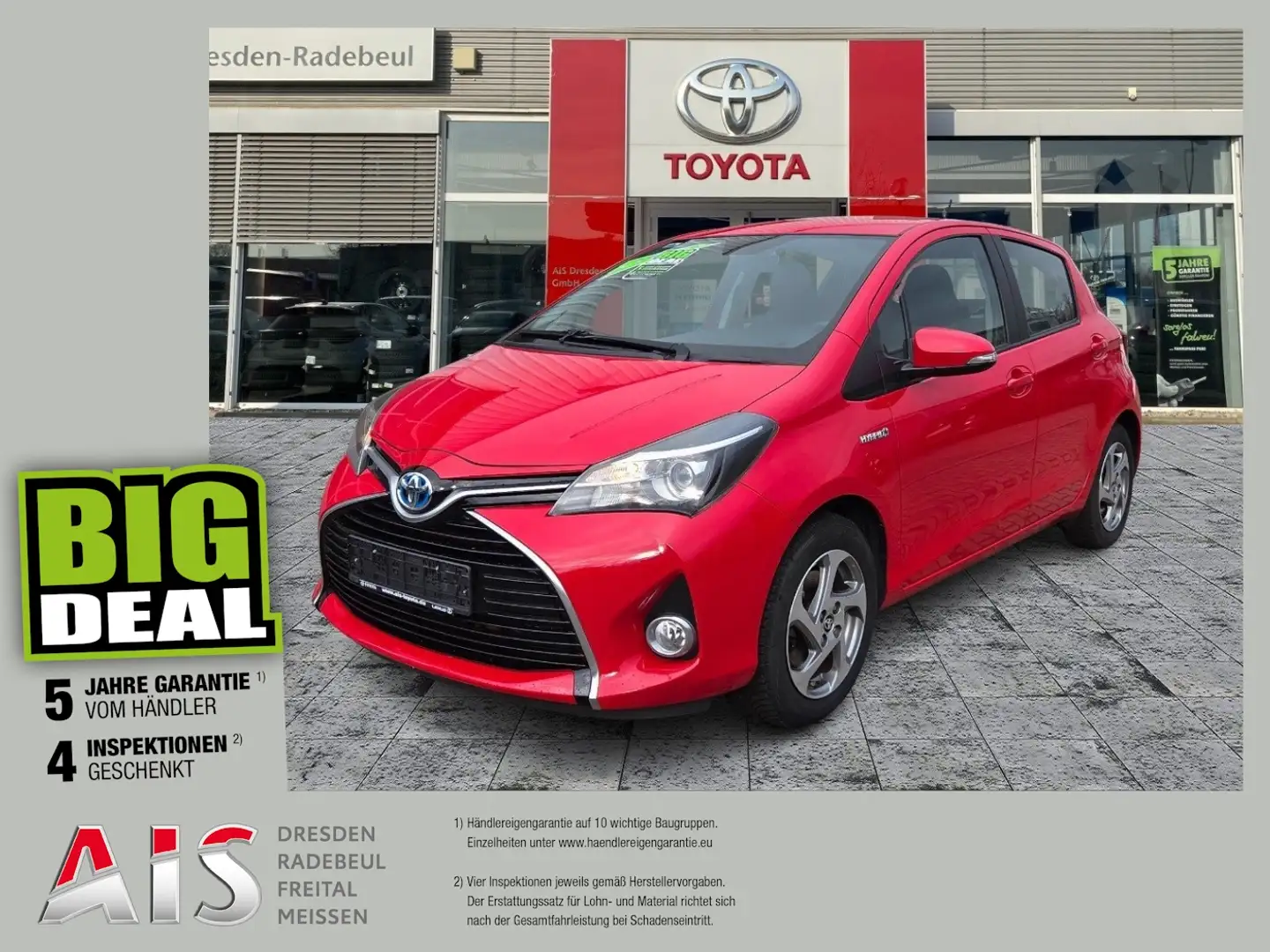 Toyota Yaris 1.5 Hybrid Comfort Kamera Rouge - 1
