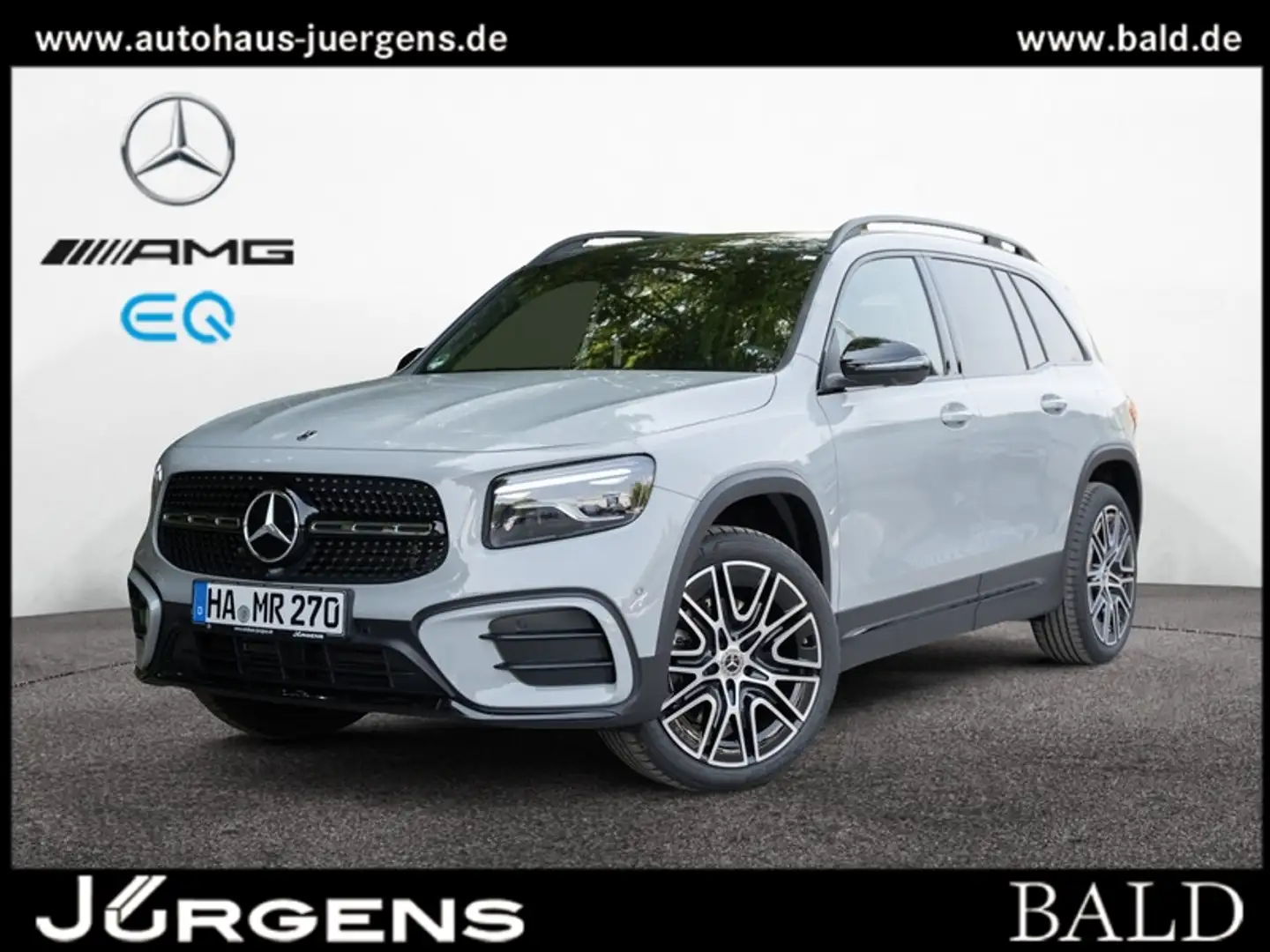 Mercedes-Benz GLB 250 4M AMG-Sport/Pano/AHK/Night/MBeam/Distr Gris - 1
