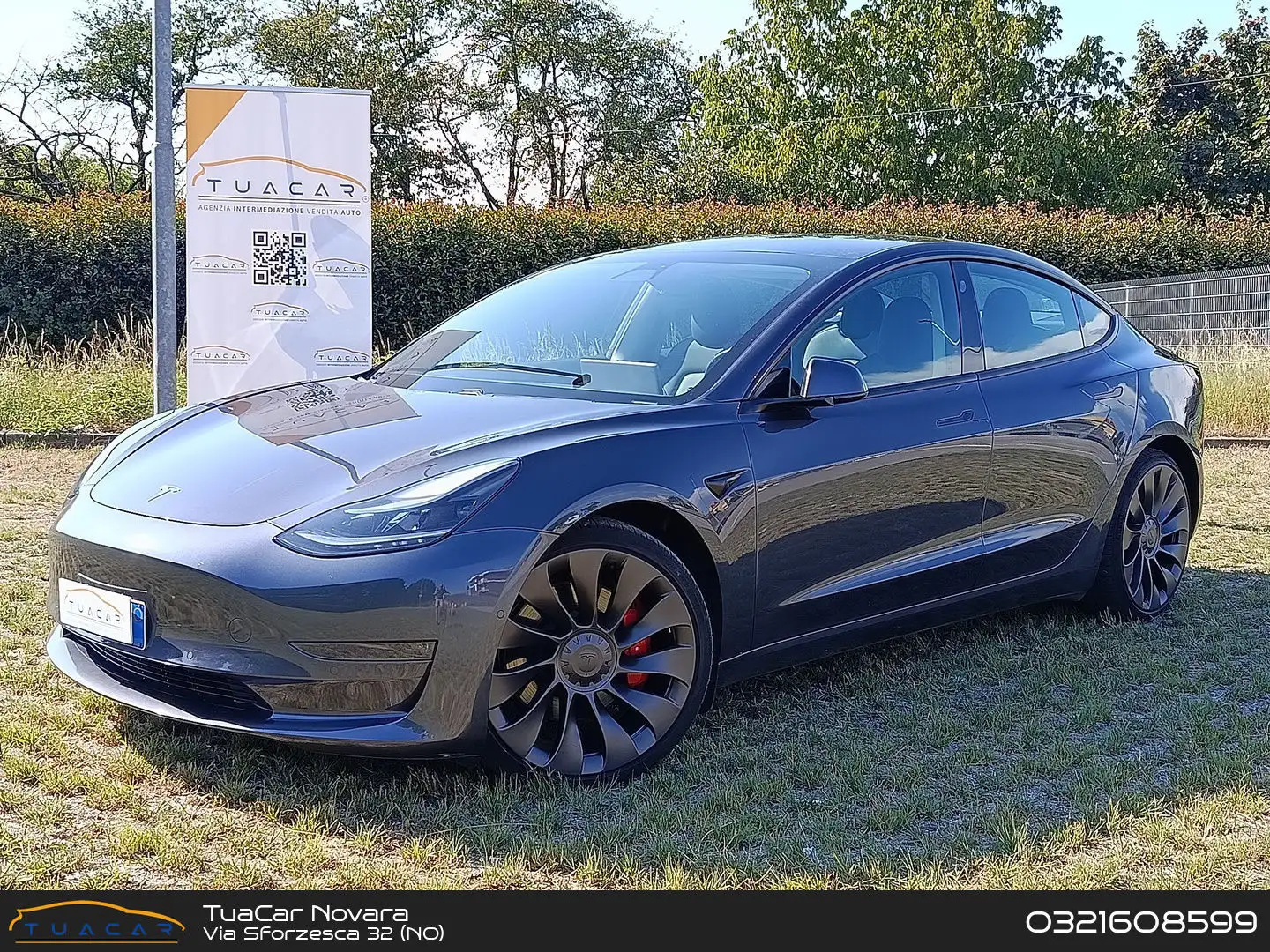 Tesla Model 3 Performance Dual Motor 78.1 kWh Grijs - 1