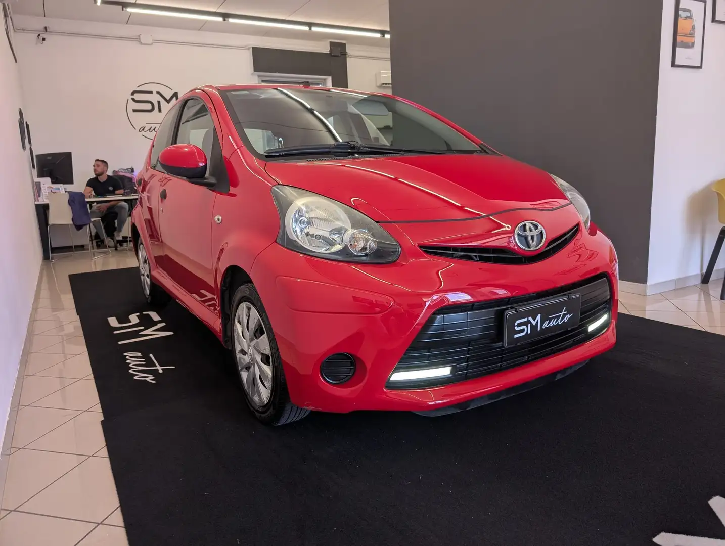 Toyota Aygo Aygo I 2012 5p 1.0 Orange connect (tobasco) Rosso - 1
