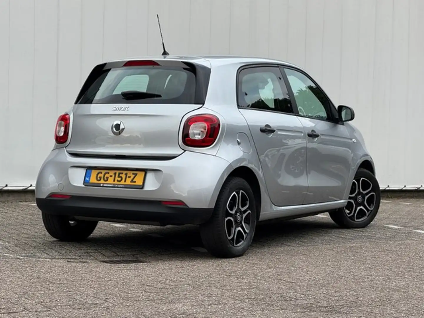 smart forFour 1.0 Pure met Climate Controle, LM Velgen, Cruise C Grijs - 2