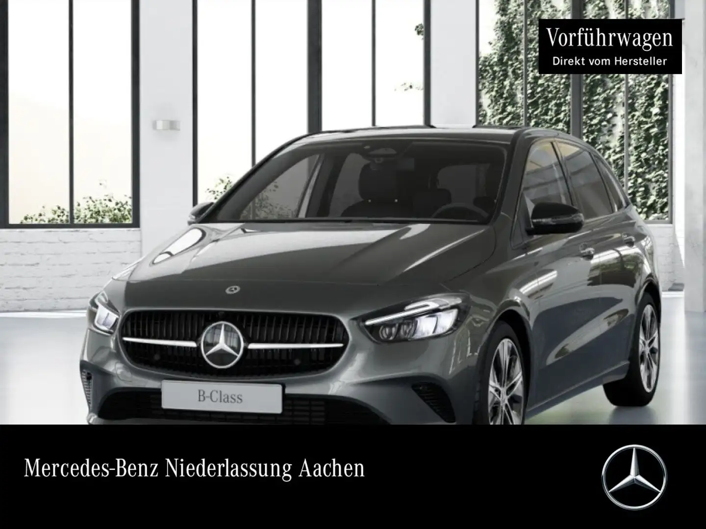 Mercedes-Benz B 180 PROGRESSIVE+NIGHT+PANO+AHK+LED+KAMERA+TOTW Gris - 1