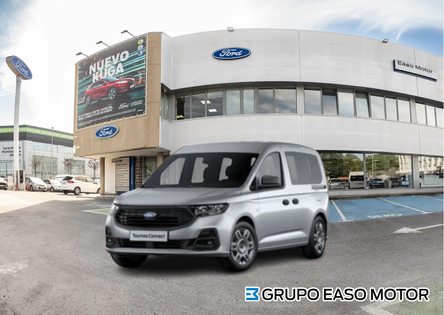 Ford Tourneo Connect 2.0 Ecoblue 102cv Trend Argent - 1