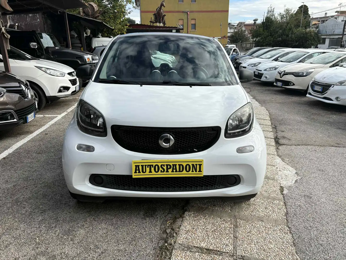 smart forTwo Fortwo III 2015 1.0 Prime 71cv twinamic Bianco - 2