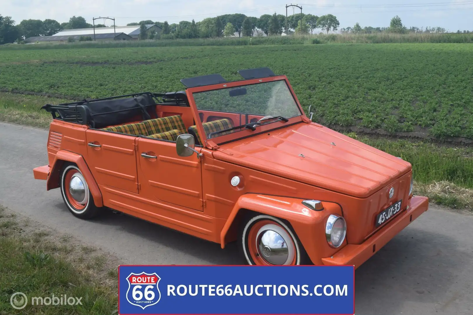 Volkswagen 181 (Kübel) Cabriolet Orange - 1
