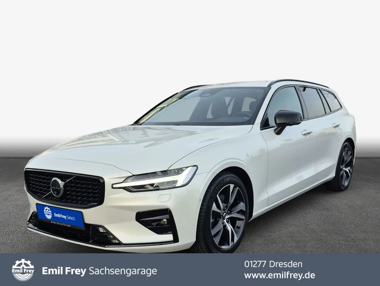 Volvo V60 B4 B DKG Plus Dark Licht-Paket * Pano Weiß - 1
