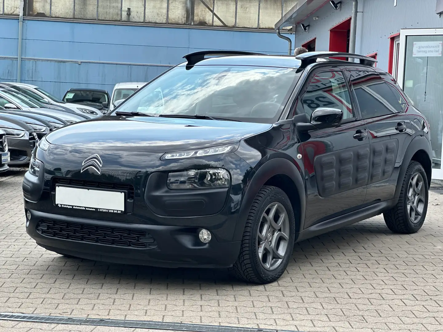 Citroen C4 Cactus 1.2*Automatik*TüVneu*Panorama*Kamera*Klimaauto Negro - 1