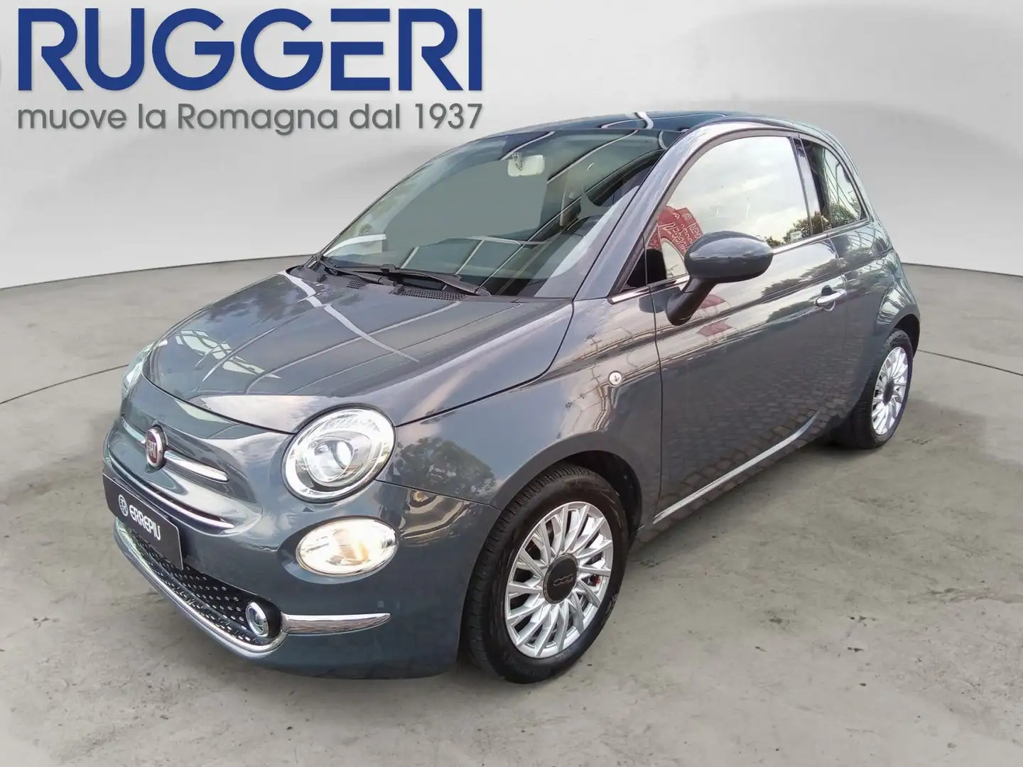 Fiat 500 1.2 EasyPower Lounge Grigio - 1