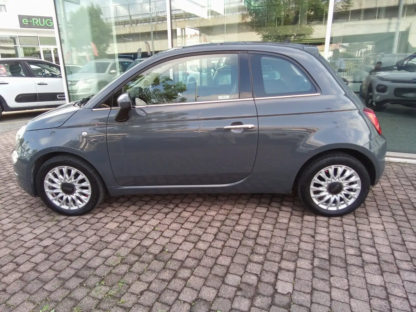 Fiat 500 1.2 EasyPower Lounge Grigio - 2