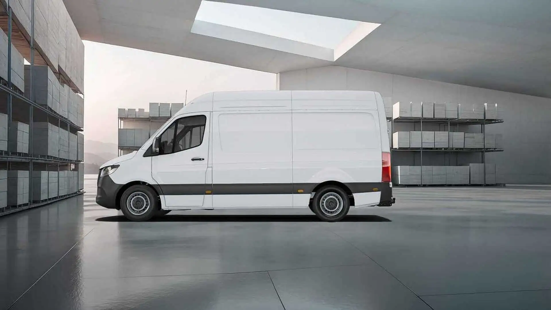 Mercedes-Benz SPRINTER 317 CDI PANEL VAN L2 RWD PRO Blanc - 2