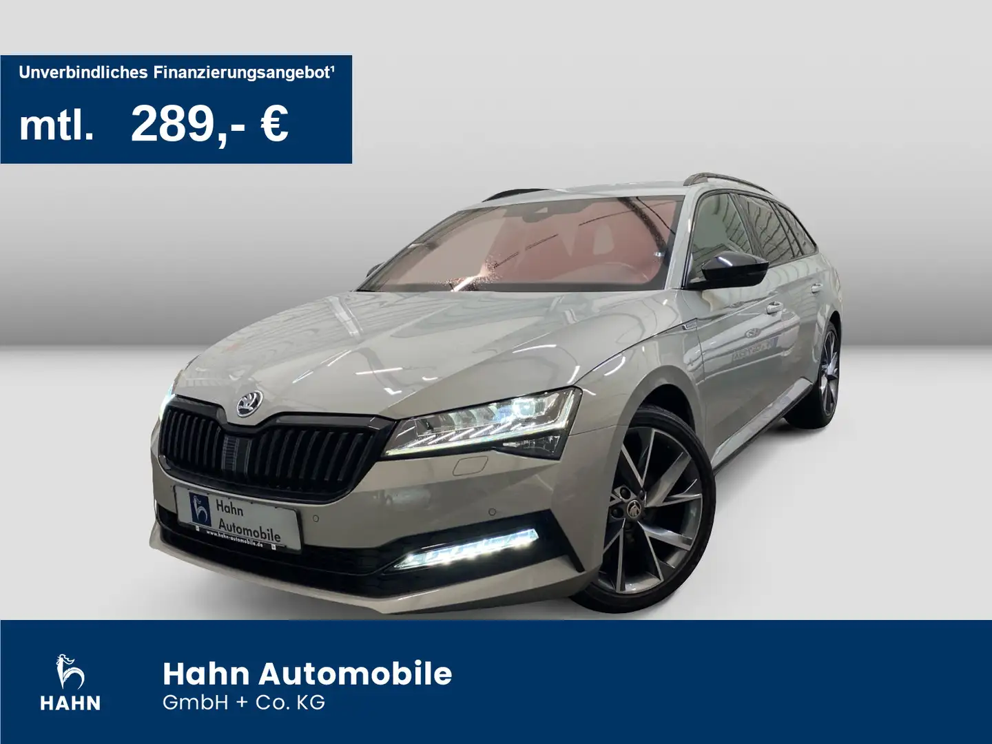 Skoda Superb Combi 1.5TSI DSG Sportline AHK DCC Matrix Grau - 1