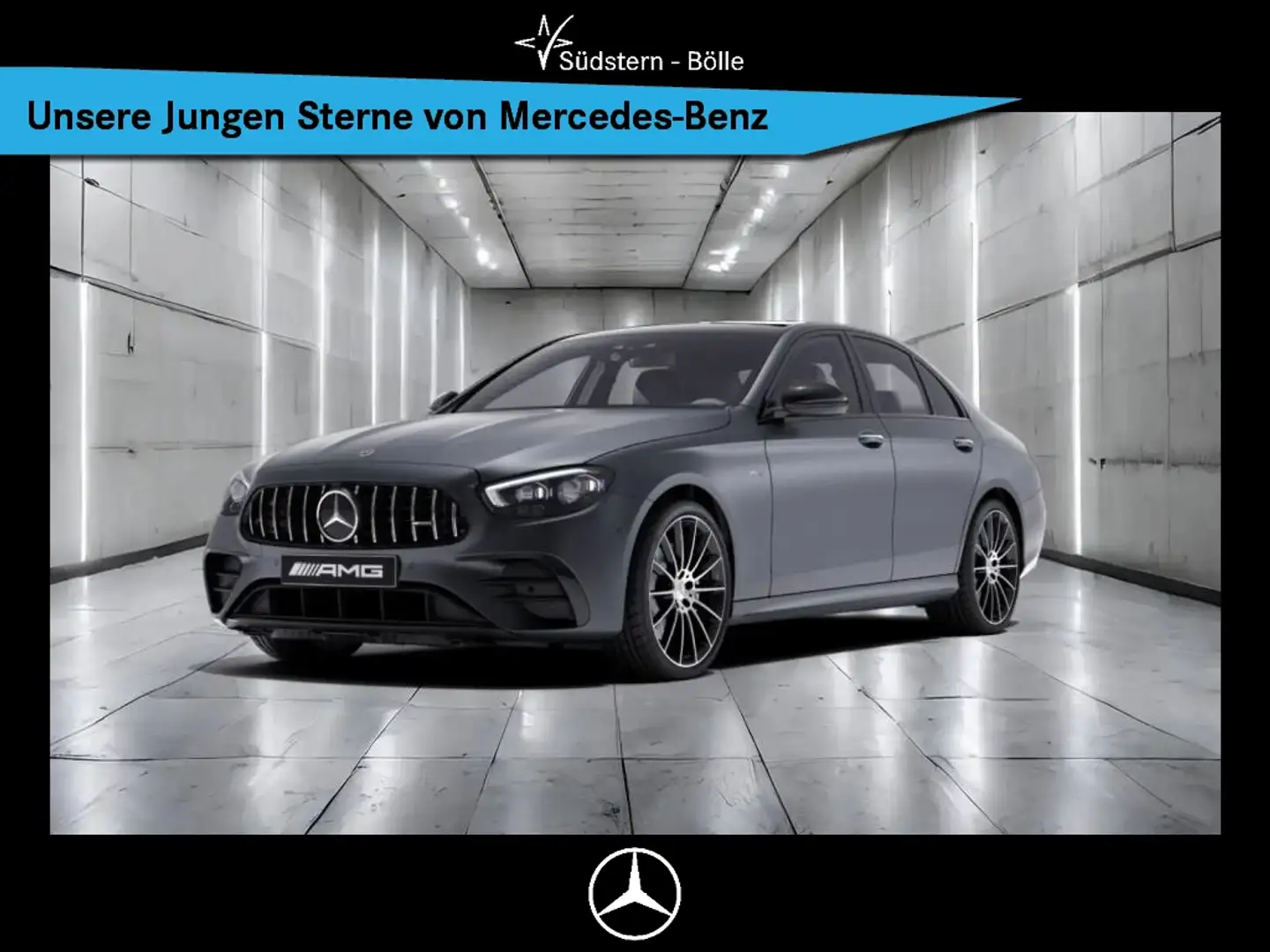 Mercedes-Benz E 53 AMG 4M+ +DISTRO+AMBIENTE+PANO-DACH+MEMORY Gris - 1