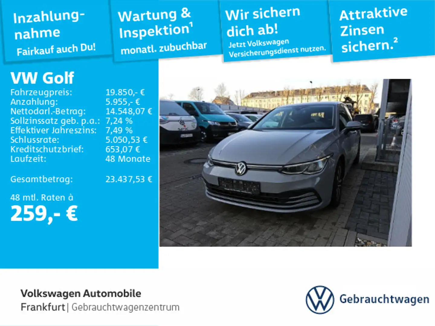 Volkswagen Golf VIII 2.0 TDI United Navi ACC FrontAssist La Grau - 1