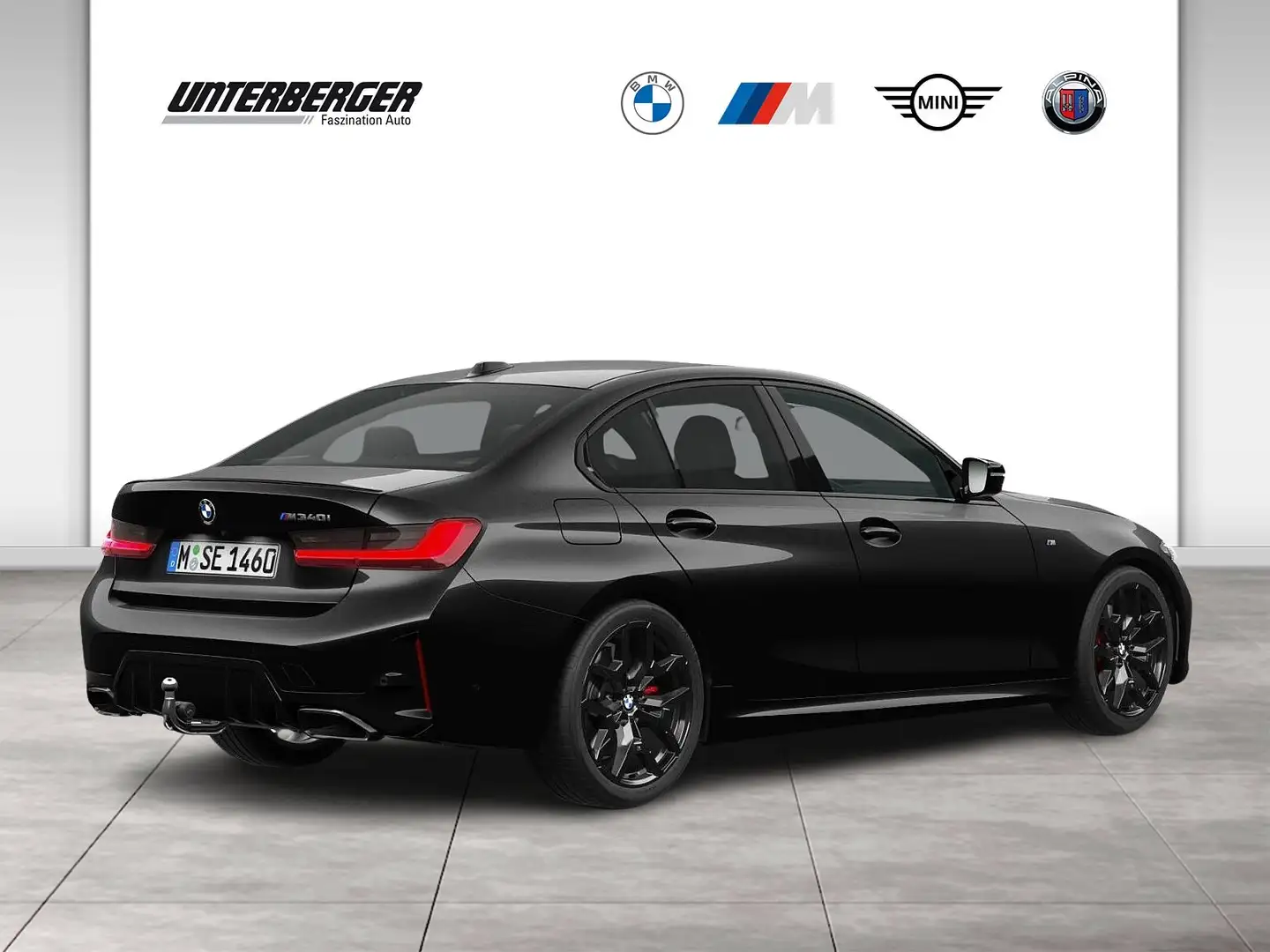 BMW 340 M340i xDrive Limousine M-Sitz AHK ACC DA-Pro PA+ 3 Schwarz - 2