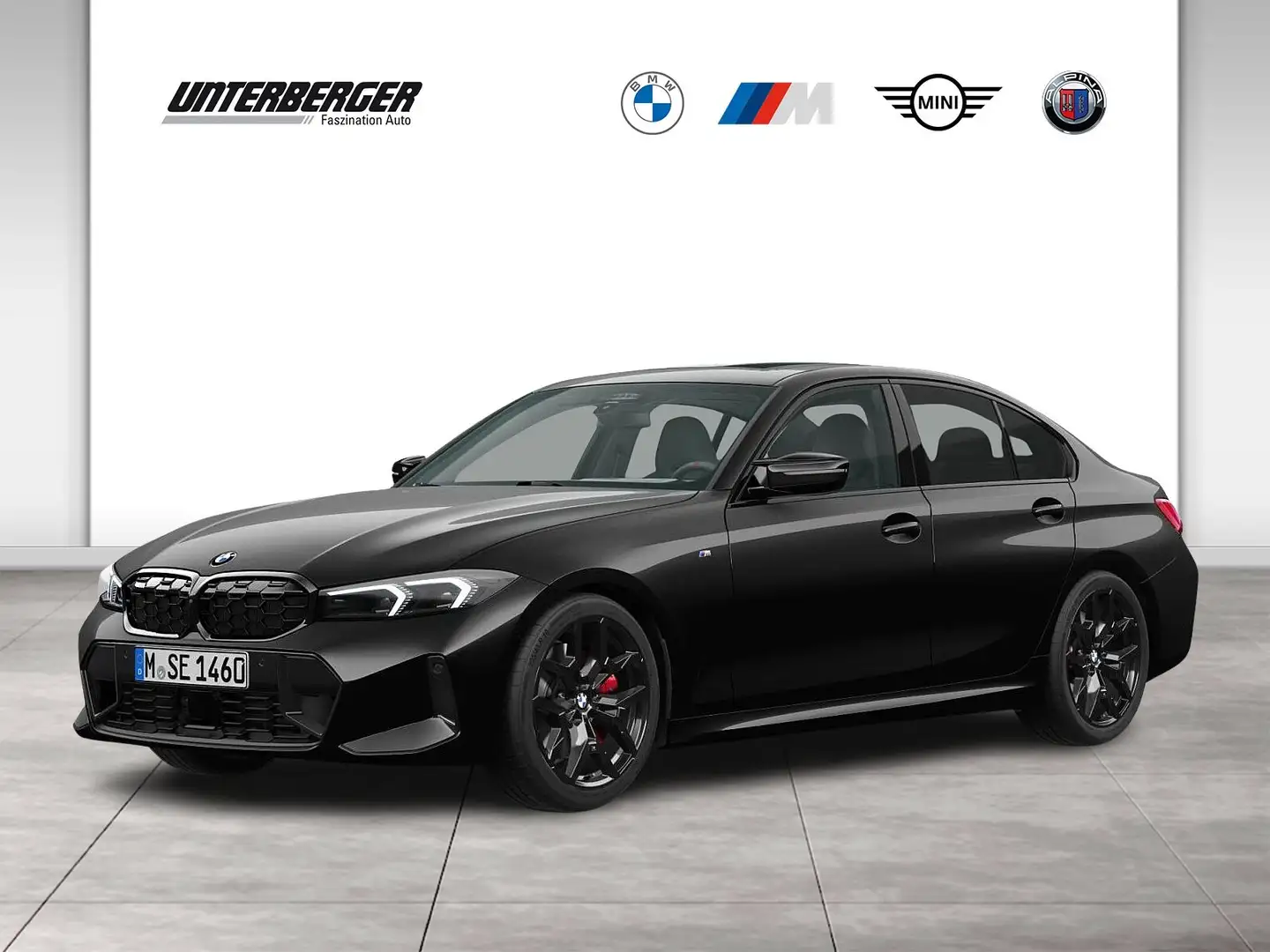 BMW 340 M340i xDrive Limousine M-Sitz AHK ACC DA-Pro PA+ 3 Schwarz - 1
