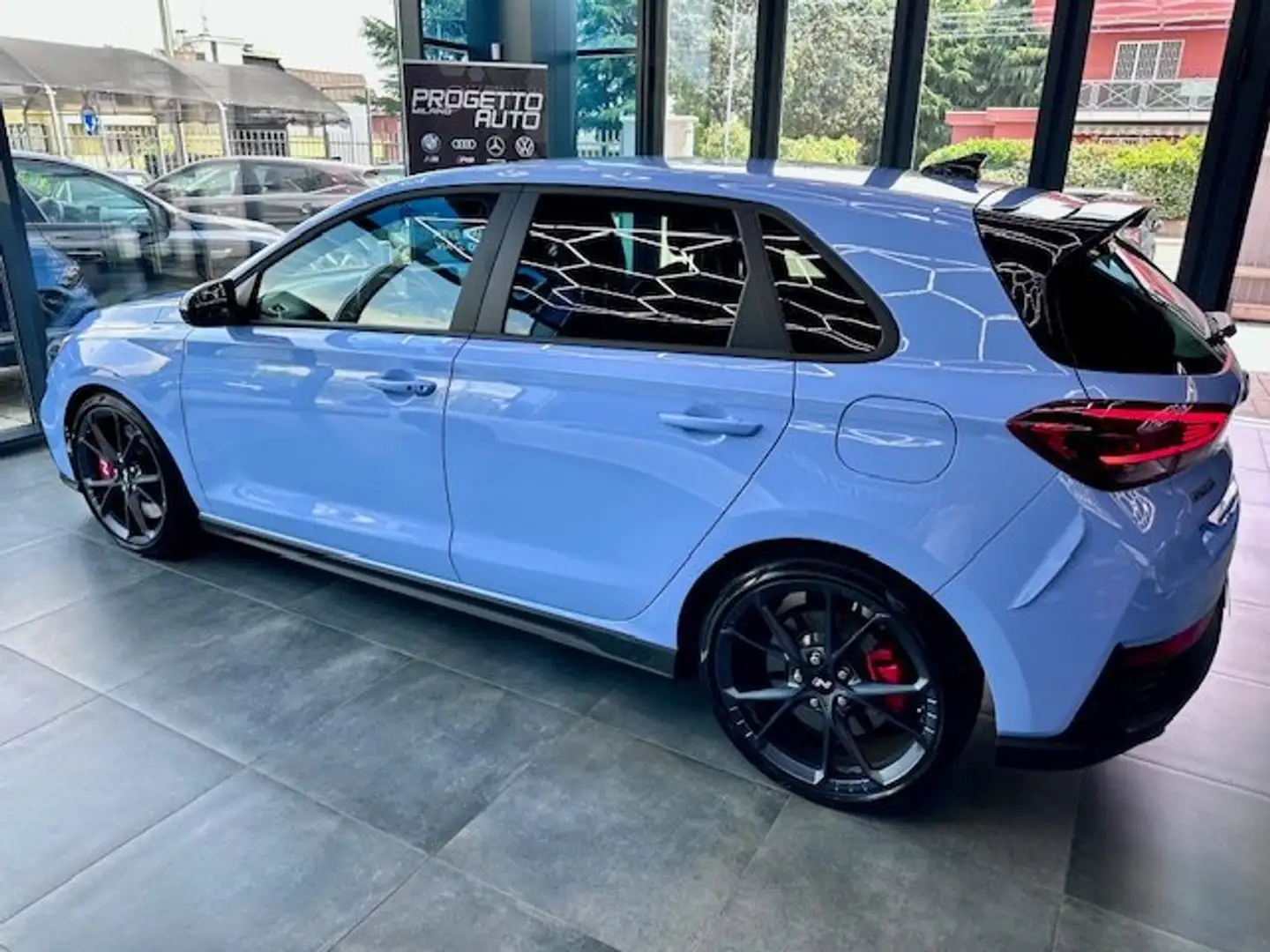 Hyundai i30 Fastback 2.0 t-gdi N Performance DCT Blau - 2
