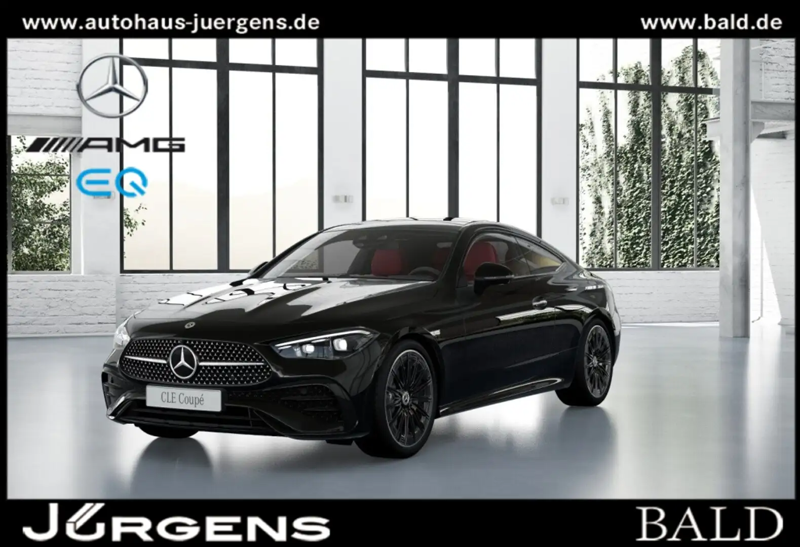 Mercedes-Benz CLE 450 4M Coupé AMG-Sport/Pano/Burm/Sitzklima Negro - 1