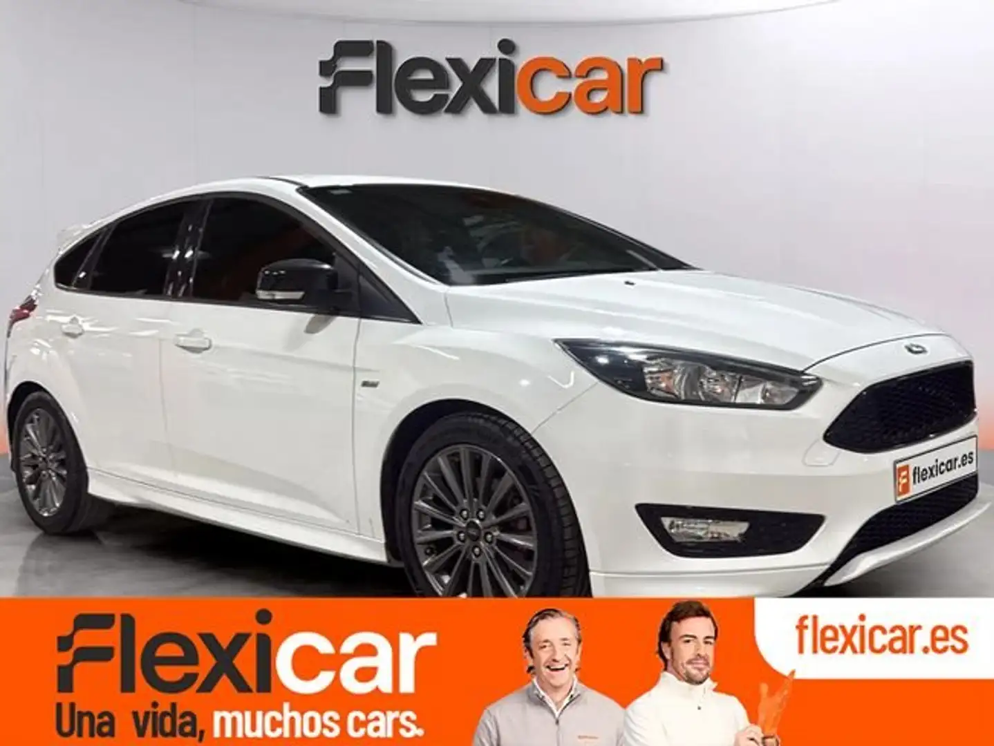 Ford Focus 1.0 Ecoboost Auto-S&S ST-Line 125 Blanc - 1