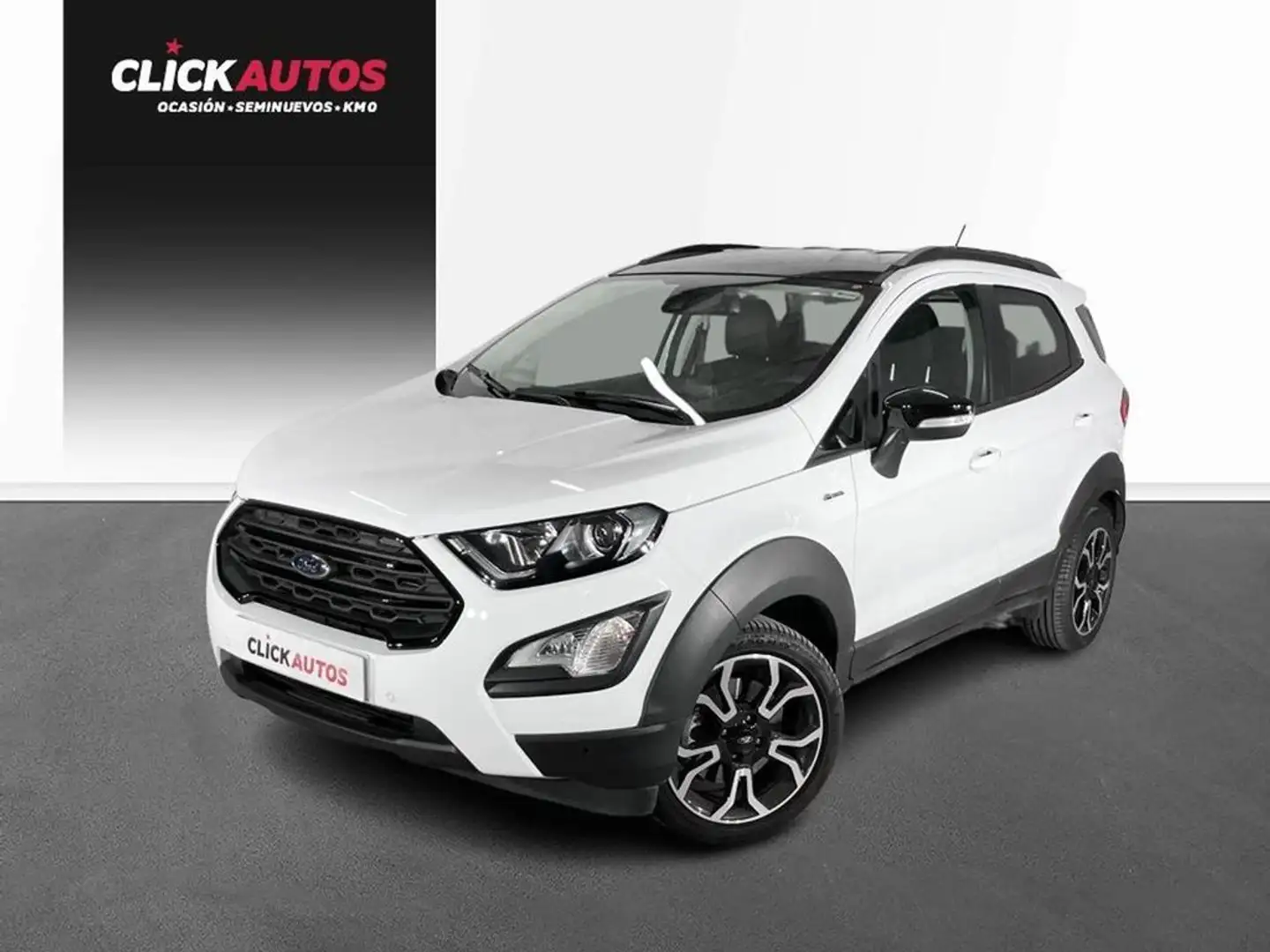 Ford EcoSport 1.0 EcoBoost Active 125 Blanc - 1