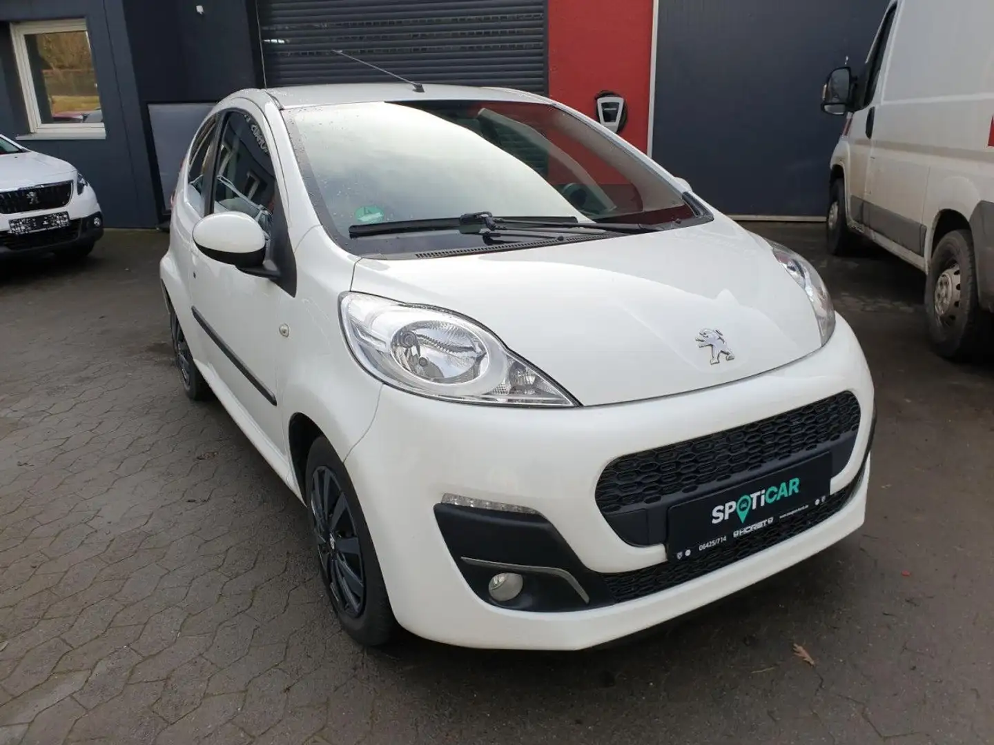 Peugeot 107 Active Klima Bluetooth Garantie Fenster el. Weiß - 2