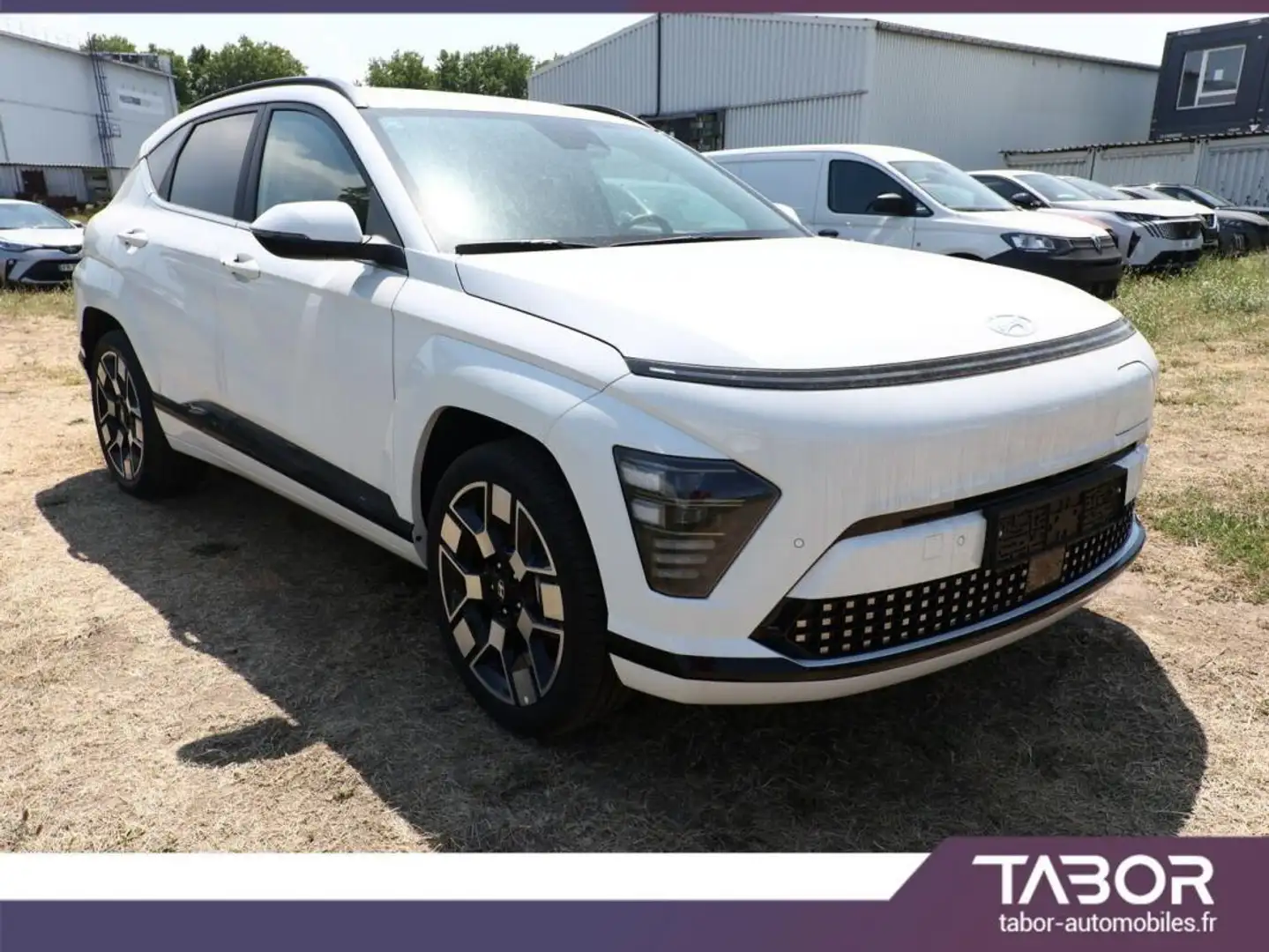 Hyundai KONA 65kWh 217 Trend LED GPS cam ACC Blanc - 2