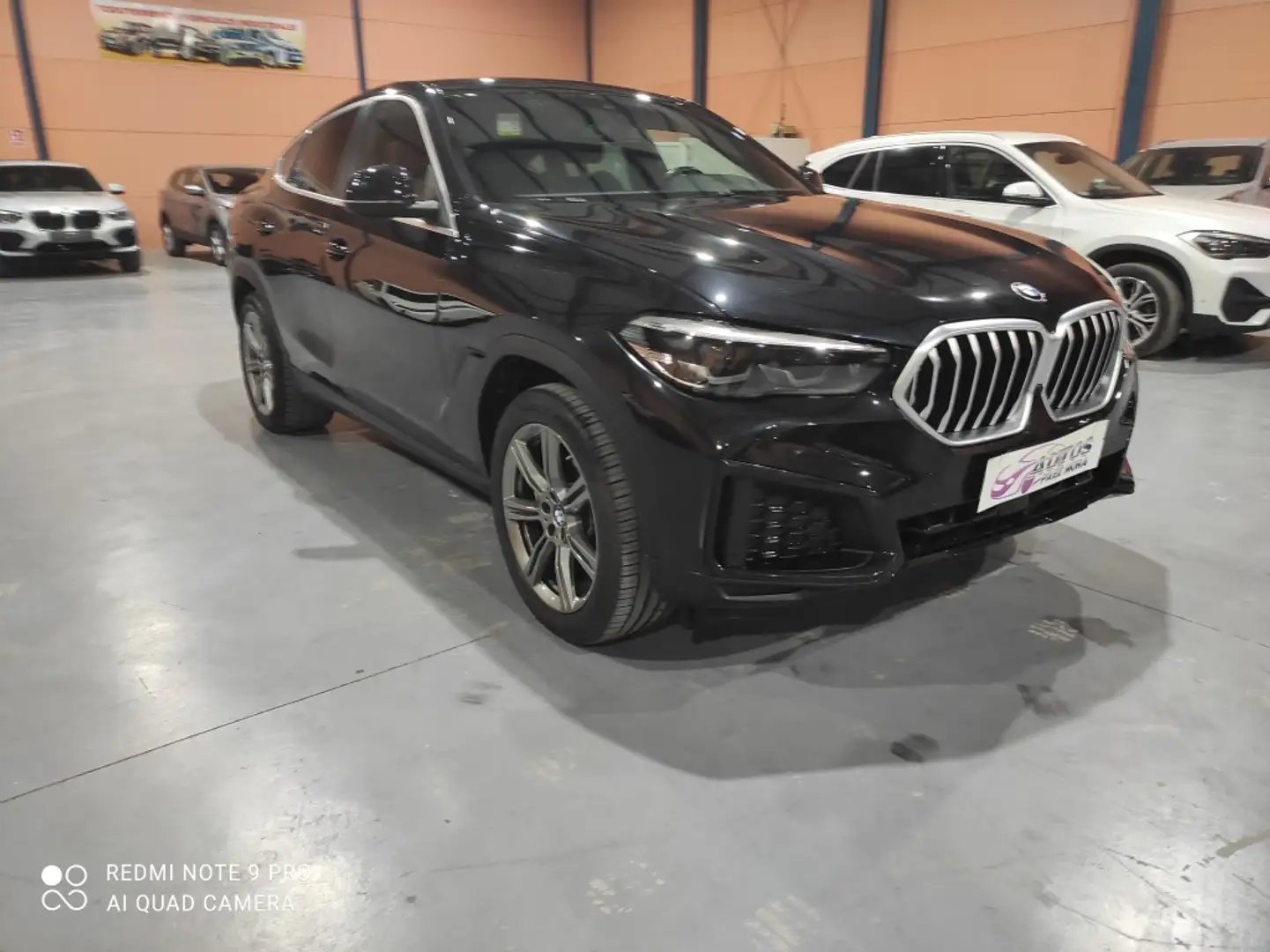 BMW X6 xDrive 30dA M Sport Noir - 1