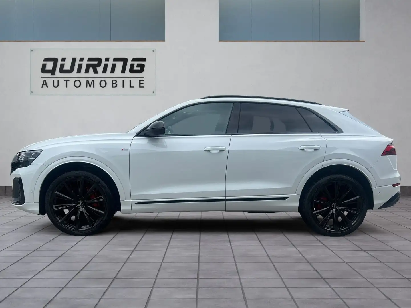 Audi Q8 50 TDI FACELIFT/w-sw/SLine/Park+/Mtx/Pan/23 Weiß - 2