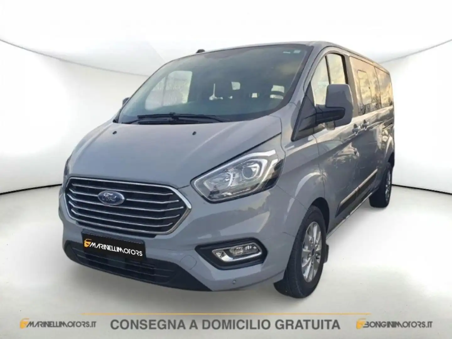 Ford Tourneo Custom 320 2.0 TDCI 105 CV TREND 9 POSTI Grigio - 1
