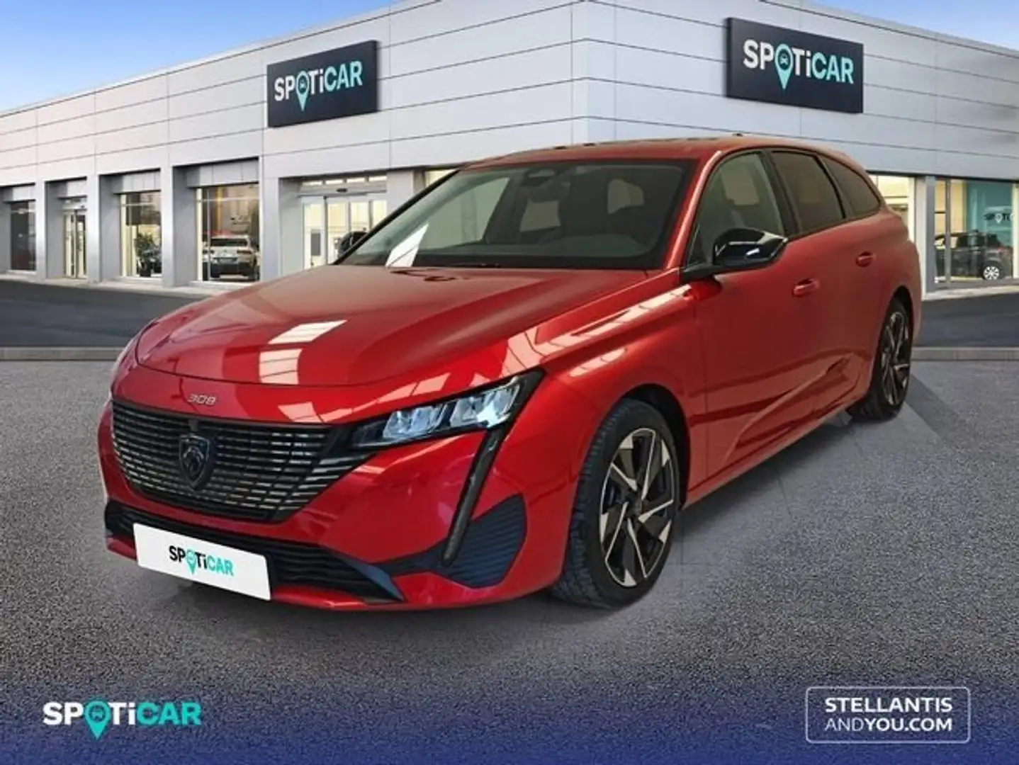 Peugeot 308 SW 1.5 BlueHDi S&S Allure EAT8 130 Rojo - 1
