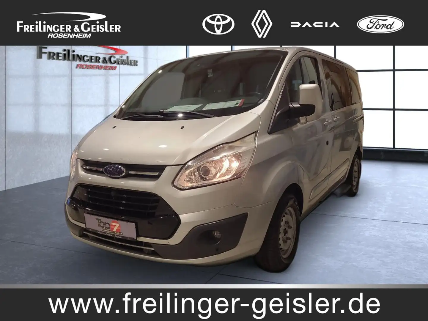 Ford Tourneo Custom 310 L1 Titanium Automatik Argent - 1