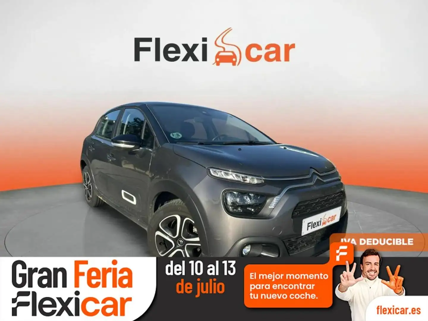 Citroen C3 BlueHDi 75KW (100CV) Plus Gris - 1