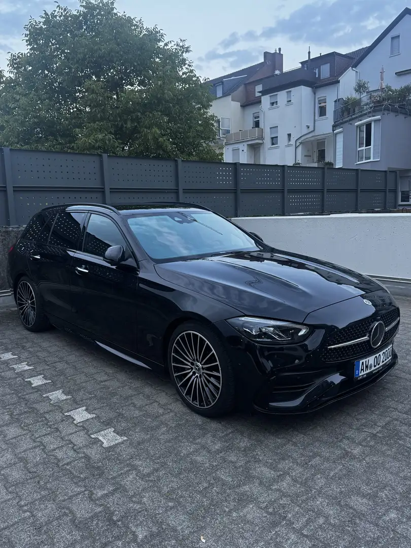 Mercedes-Benz C 300 C 300 d T 9G-TRONIC AMG HD. Hinterachslenkung Schwarz - 1