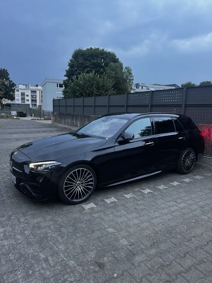 Mercedes-Benz C 300 C 300 d T 9G-TRONIC AMG HD. Hinterachslenkung Schwarz - 2