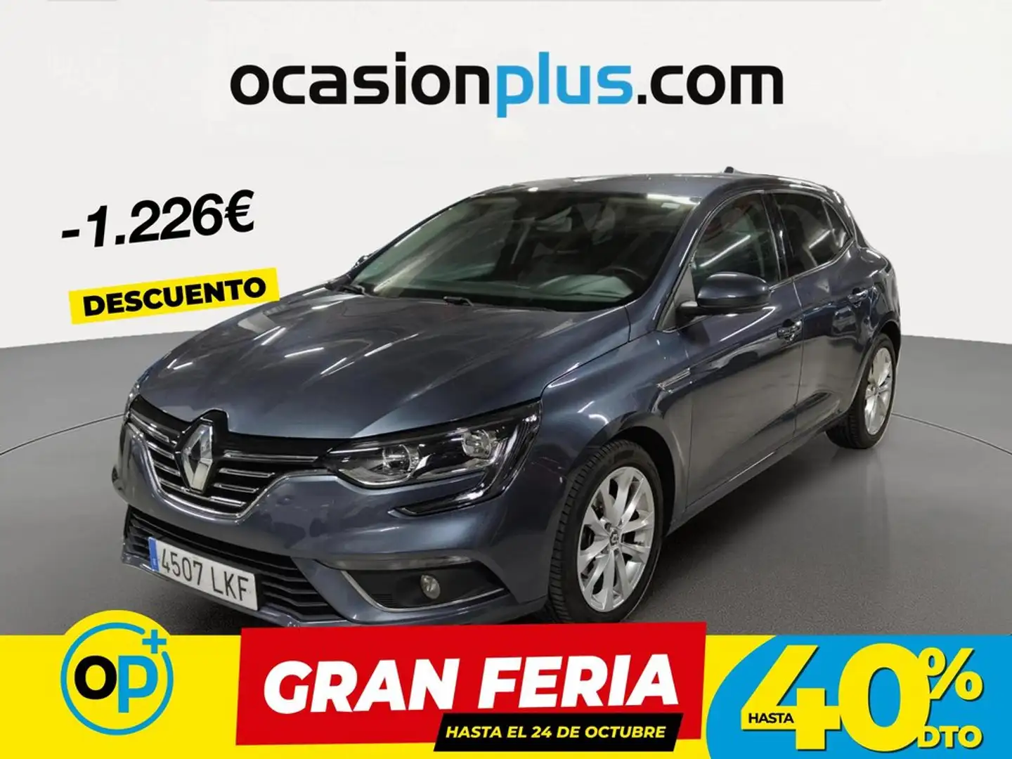 Renault Megane 1.3 TCe GPF Zen 103kW Gris - 1