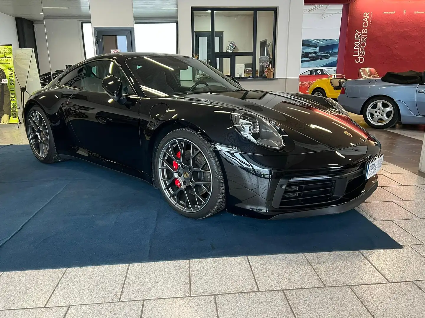 Porsche 911 992 Coupe 3.0 Carrera 4 S Nero - 2