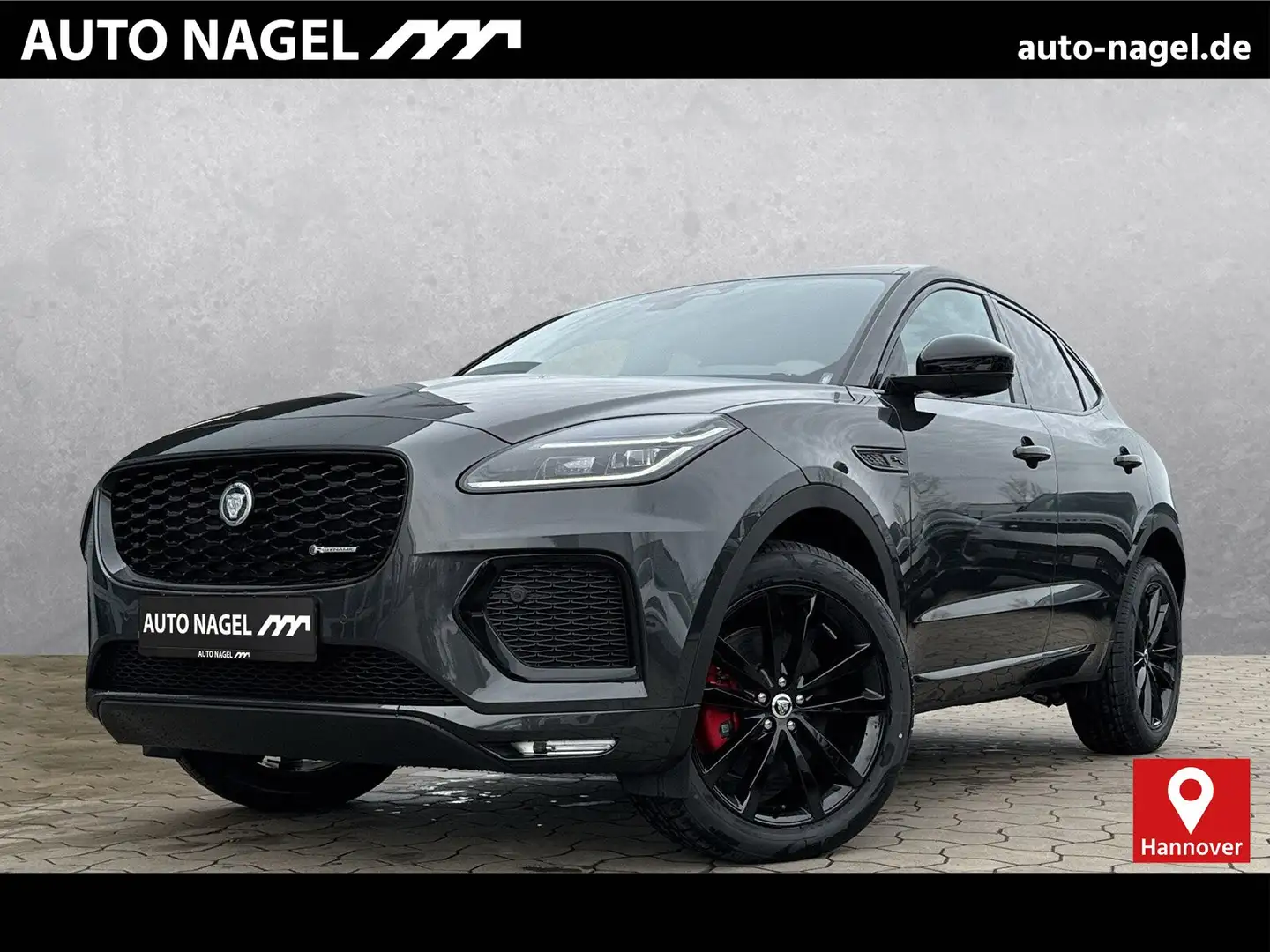 Jaguar E-Pace E-Pace D200 AWD R-Dyn. SE 20"Pano BlackP WinterP Gri - 1