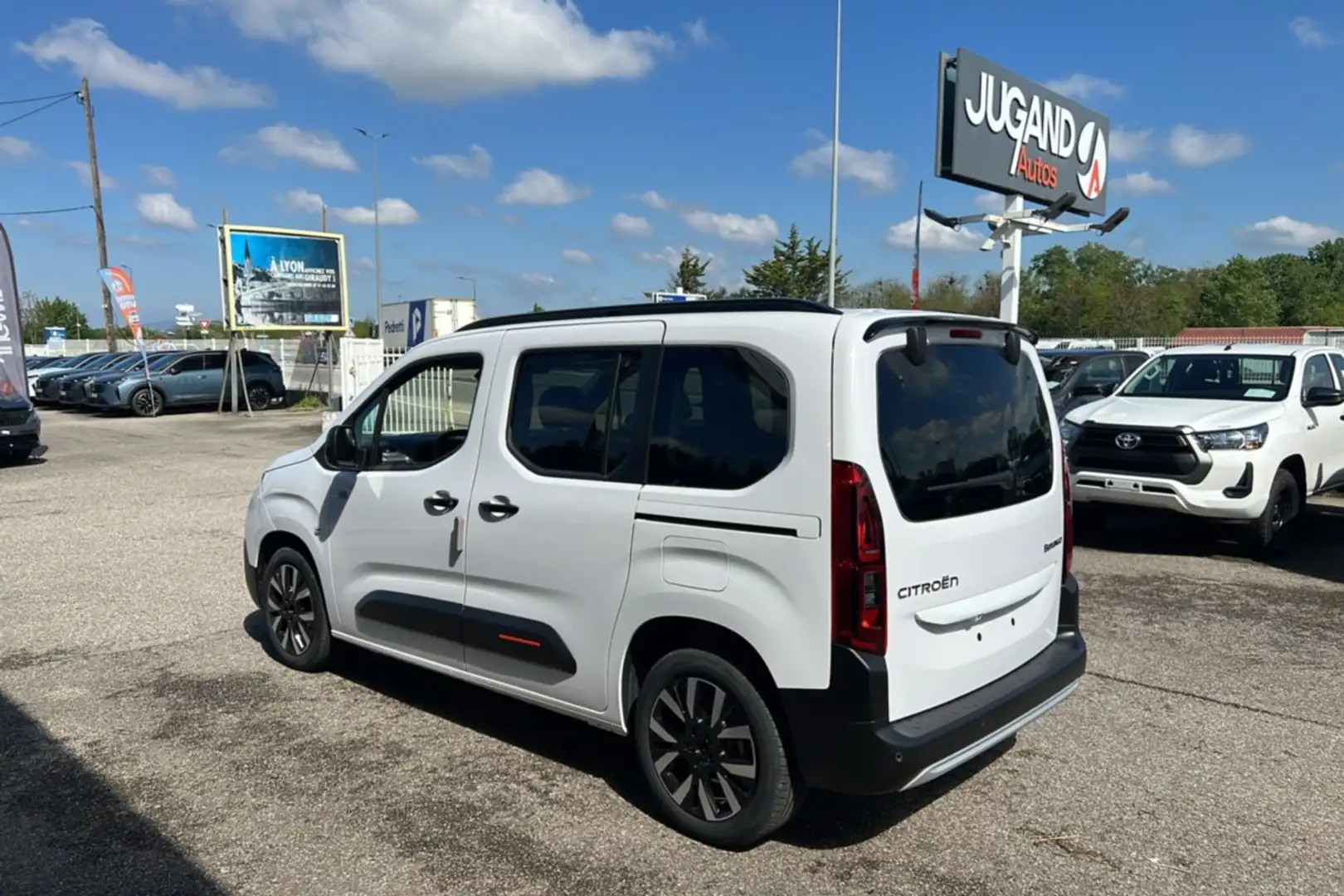 Citroen Berlingo HDI 130 EAT8 MAX TPANO XTR Blanc - 2