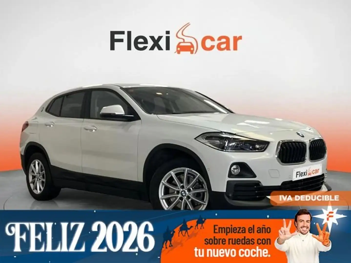 BMW X2 sDrive 18dA Business Blanc - 1