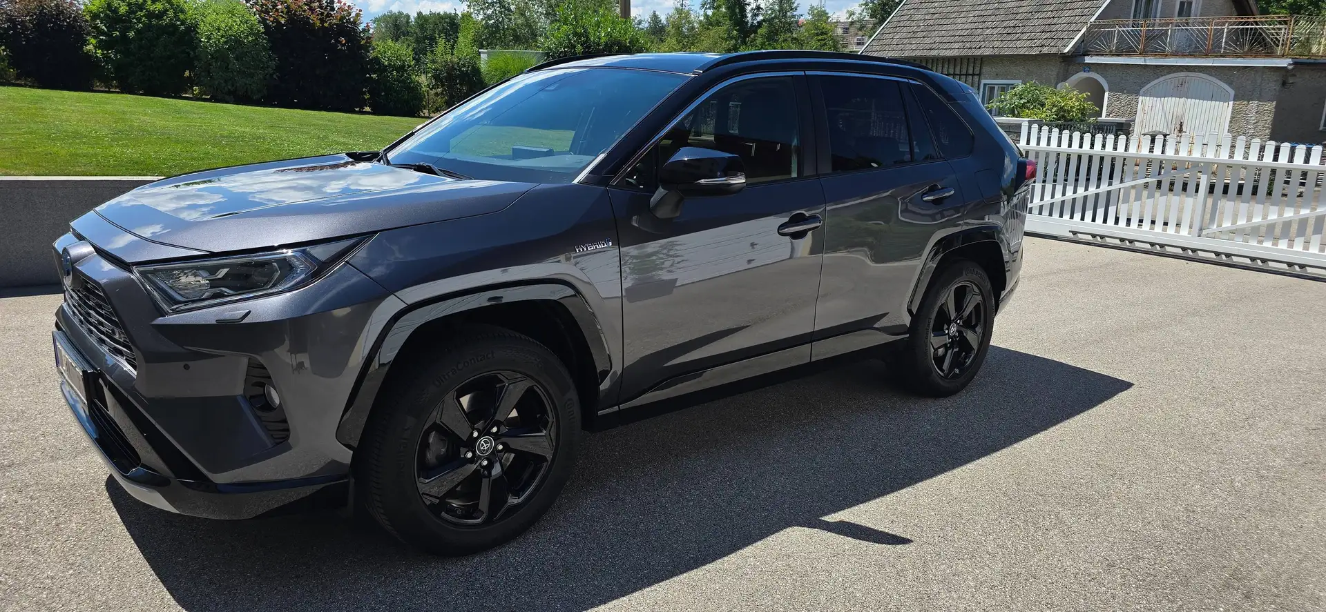 Toyota RAV 4 RAV4 2,5 Hybrid Style 2WD Aut. *AHK* 8Fach bereift Grau - 1
