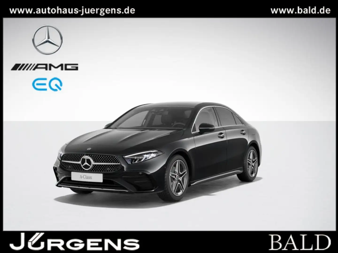 Mercedes-Benz A 200 Limo AMG-Sport/Pano/AHK/Distr/Memo/Ambi/18 Schwarz - 1