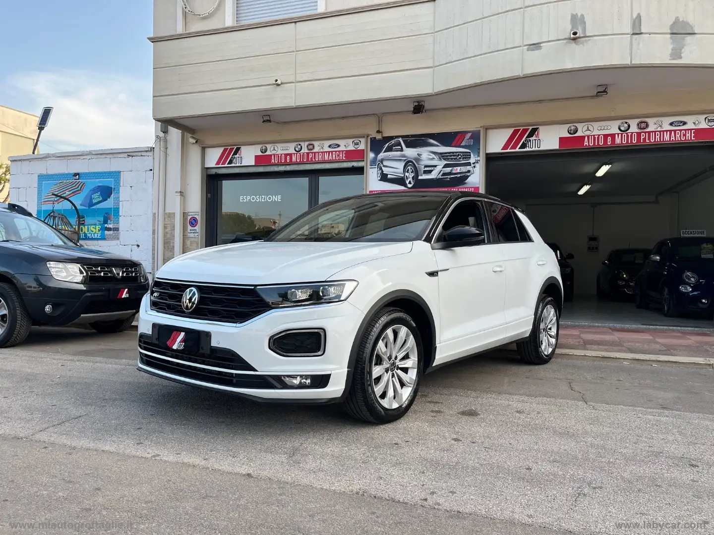Volkswagen T-Roc 2.0 TDI 150 CV Sport BlueMot. Tech Bianco - 1