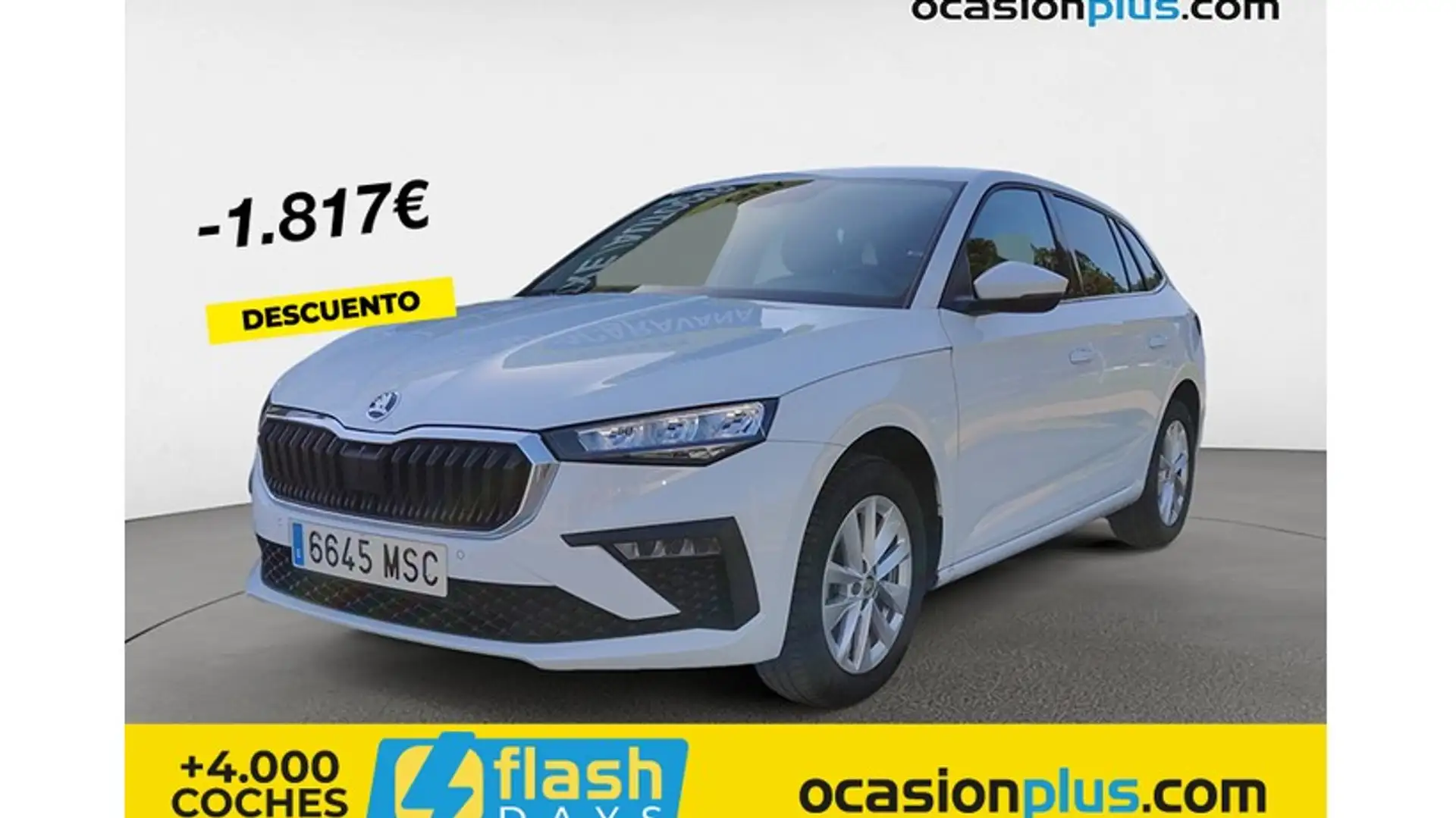 Skoda Scala 1.0 TSI Selection 85kW Blanc - 1