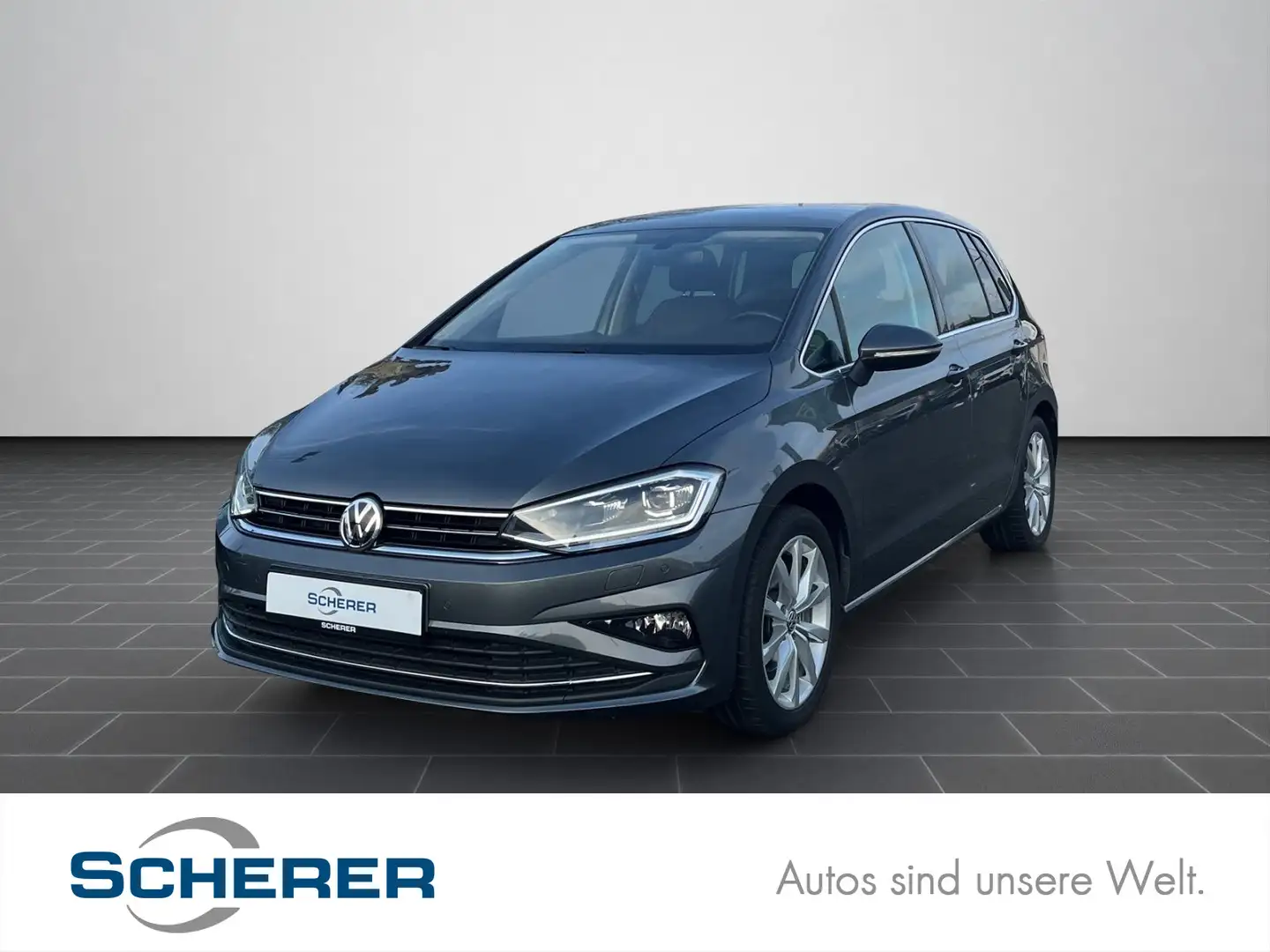 Volkswagen Golf Sportsvan 1.5 TSI DSG Highline Navi, RFK, M Grau - 1