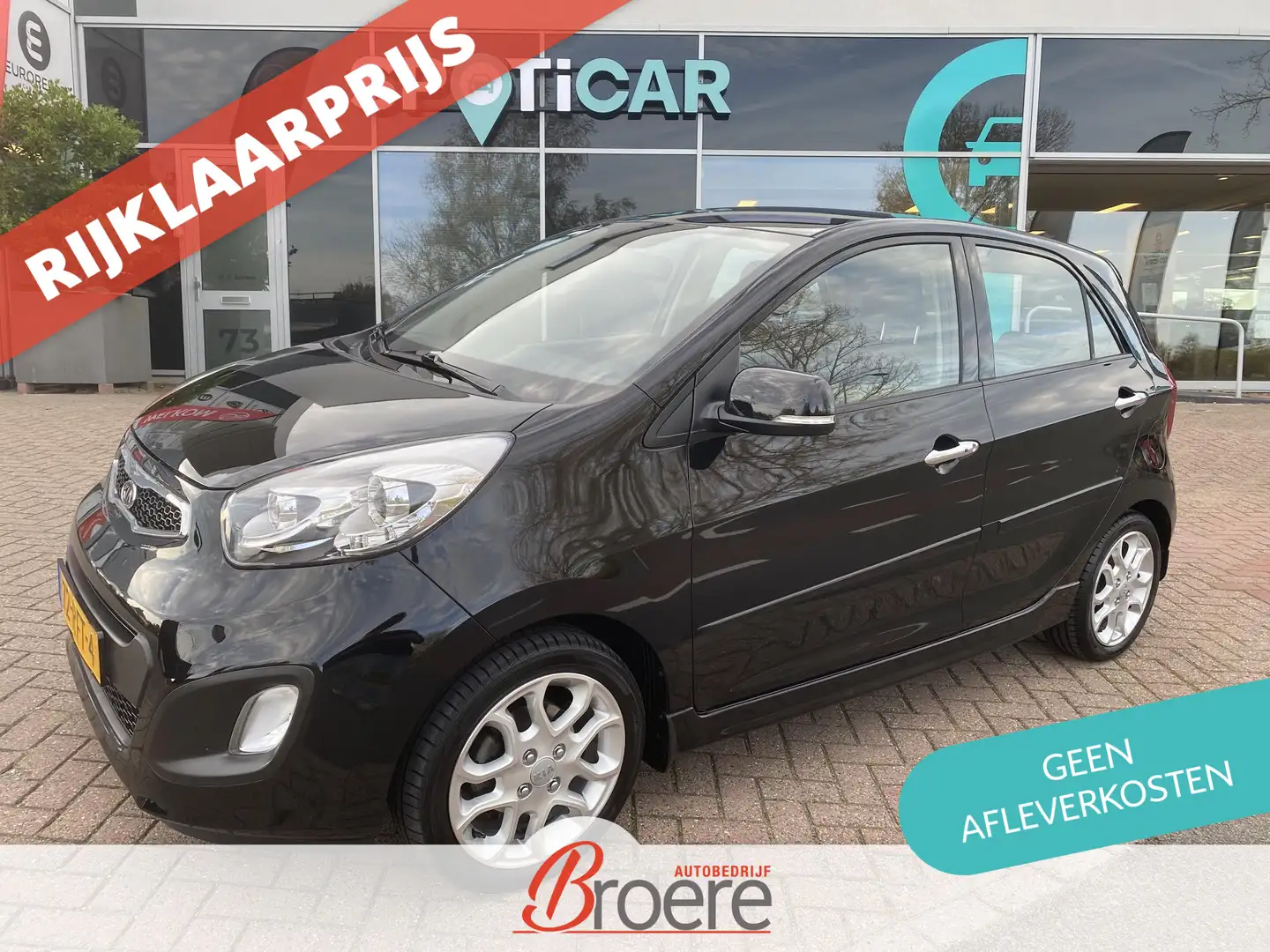 Kia Picanto 1.2 CVVT 86 pk Comfort Pack AUTOMAAT Nero - 1