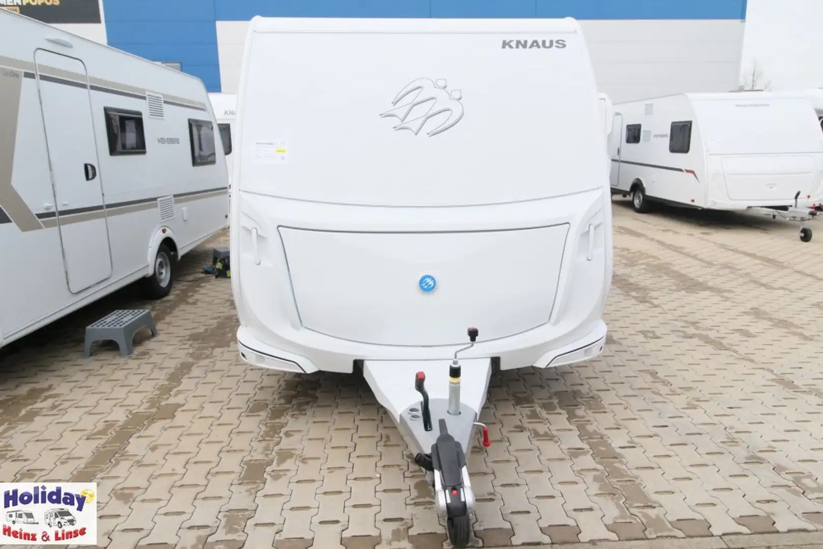 Knaus Südwind 500 EU 60 Years Auflastung auf 1.800 kg Wit - 1